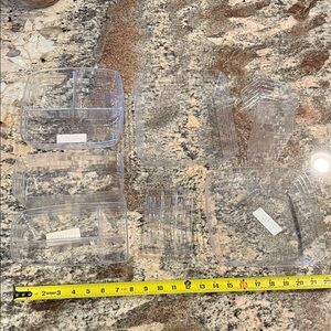 Longaberger - Clear Basket Liners - Set of 8